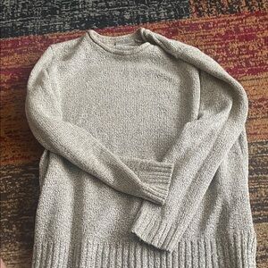 Croft & Barrow Men's Light Gray Crewneck Sweater